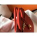 Hermes Birkin 35cm Bag In Red Clemence Leather GHW Hermes Birkin 35cm Bag In Red Clemence Leather GHW