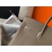 Hermes Birkin 35cm Bag In Taupe Grey Clemence Leather GHW Hermes Birkin 35cm Bag In Taupe Grey Clemence Leather GHW