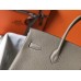 Hermes Birkin 35cm Bag In Gris Tourterelle Clemence Leather GHW Hermes Birkin 35cm Bag In Gris Tourterelle Clemence Leather GHW