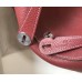 Hermes Lindy 26cm Bag In Bordeaux Clemence Leather PHW Hermes Lindy 26cm Bag In Bordeaux Clemence Leather PHW