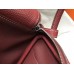 Hermes Lindy 26cm Bag In Bordeaux Clemence Leather PHW Hermes Lindy 26cm Bag In Bordeaux Clemence Leather PHW