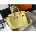 Hermes Birkin 30cm Bag In Jaune Poussin Clemence Leather GHW Hermes Birkin 30cm Bag In Jaune Poussin Clemence Leather GHW