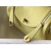 Hermes Lindy Mini Bag In Jaune Poussin Clemence Leather GHW Hermes Lindy Mini Bag In Jaune Poussin Clemence Leather GHW
