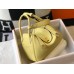 Hermes Lindy 26cm Bag In Jaune Poussin Clemence Leather GHW Hermes Lindy 26cm Bag In Jaune Poussin Clemence Leather GHW