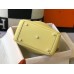 Hermes Lindy 26cm Bag In Jaune Poussin Clemence Leather GHW Hermes Lindy 26cm Bag In Jaune Poussin Clemence Leather GHW
