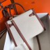 Hermes Kelly 28cm Bag In Canvas With Barenia Leather Hermes Kelly 28cm Bag In Canvas With Barenia Leather