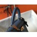 Hermes Kelly 28cm Bag In Blue Agate Clemence Leather GHW Hermes Kelly 28cm Bag In Blue Agate Clemence Leather GHW
