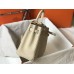 Hermes Kelly 28cm Bag In Beton Clemence Leather GHW Hermes Kelly 28cm Bag In Beton Clemence Leather GHW