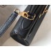 Hermes Kelly 28cm Bag In Black Clemence Leather GHW Hermes Kelly 28cm Bag In Black Clemence Leather GHW