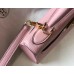 Hermes Kelly 28cm Bag In Pink Clemence Leather GHW Hermes Kelly 28cm Bag In Pink Clemence Leather GHW