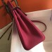 Hermes Kelly 28cm Bag In Rose Red Clemence Leather PHW Hermes Kelly 28cm Bag In Rose Red Clemence Leather PHW