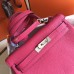 Hermes Kelly 28cm Bag In Rose Red Clemence Leather PHW Hermes Kelly 28cm Bag In Rose Red Clemence Leather PHW