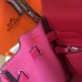 Hermes Kelly 28cm Bag In Rose Red Clemence Leather PHW Hermes Kelly 28cm Bag In Rose Red Clemence Leather PHW