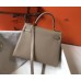 Hermes Kelly 28cm Bag In Gris Tourterelle Clemence Leather GHW Hermes Kelly 28cm Bag In Gris Tourterelle Clemence Leather GHW