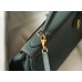 Hermes Kelly 28cm Bag In Vert Amande Clemence Leather GHW Hermes Kelly 28cm Bag In Vert Amande Clemence Leather GHW