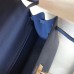 Hermes Kelly 28cm Bag In Blue Agate Epsom Leather GHW Hermes Kelly 28cm Bag In Blue Agate Epsom Leather GHW