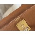 Hermes Kelly 28cm Bag In Gold Epsom Leather GHW Hermes Kelly 28cm Bag In Gold Epsom Leather GHW