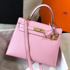 Hermes Kelly 28cm Bag In Mauve Sylvestre Epsom Leather GHW Hermes Kelly 28cm Bag In Mauve Sylvestre Epsom Leather GHW