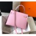 Hermes Kelly 28cm Bag In Mauve Sylvestre Epsom Leather GHW Hermes Kelly 28cm Bag In Mauve Sylvestre Epsom Leather GHW