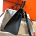Hermes Kelly 28cm Bag In Black Epsom Leather GHW Hermes Kelly 28cm Bag In Black Epsom Leather GHW