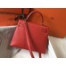 Hermes Kelly 28cm Bag In Red Epsom Leather GHW Hermes Kelly 28cm Bag In Red Epsom Leather GHW