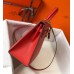 Hermes Kelly 28cm Bag In Red Epsom Leather GHW Hermes Kelly 28cm Bag In Red Epsom Leather GHW