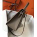 Hermes Kelly 28cm Bag In Taupe Grey Epsom Leather GHW Hermes Kelly 28cm Bag In Taupe Grey Epsom Leather GHW