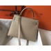 Hermes Kelly 28cm Bag In Gris Tourterelle Epsom Leather GHW Hermes Kelly 28cm Bag In Gris Tourterelle Epsom Leather GHW