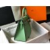 Hermes Kelly 28cm Bag In Vert Criquet Epsom Leather GHW Hermes Kelly 28cm Bag In Vert Criquet Epsom Leather GHW