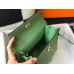 Hermes Kelly 28cm Bag In Vert Criquet Epsom Leather GHW Hermes Kelly 28cm Bag In Vert Criquet Epsom Leather GHW