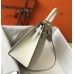 Hermes Kelly 28cm Bag In White Epsom Leather GHW Hermes Kelly 28cm Bag In White Epsom Leather GHW