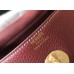 Hermes Lindy 30cm Bag In Bordeaux Clemence Leather GHW Hermes Lindy 30cm Bag In Bordeaux Clemence Leather GHW
