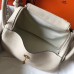 Hermes Lindy 30cm Bag In Beton Clemence Leather GHW Hermes Lindy 30cm Bag In Beton Clemence Leather GHW