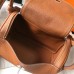 Hermes Lindy 30cm Bag In Gold Clemence Leather PHW Hermes Lindy 30cm Bag In Gold Clemence Leather PHW