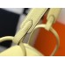 Hermes Lindy 30cm Bag In Jaune Poussin Clemence Leather GHW Hermes Lindy 30cm Bag In Jaune Poussin Clemence Leather GHW
