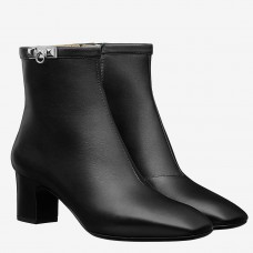 Hermes Black Calfskin Power Low Boot Hermes Black Calfskin Power Low Boot