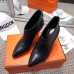 Hermes Virginia Ankle Boot In Black Leather