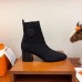 Hermes Volver 60 Ankle Boot In Black Knit Hermes Volver 60 Ankle Boot In Black Knit