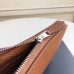 Hermes Brown Clemence Azap Zipped Wallet Hermes Brown Clemence Azap Zipped Wallet