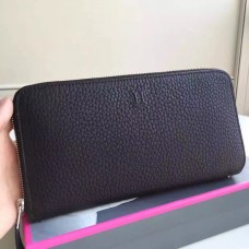 Hermes Black Clemence Azap Zipped Wallet Hermes Black Clemence Azap Zipped Wallet
