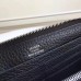 Hermes Black Clemence Azap Zipped Wallet Hermes Black Clemence Azap Zipped Wallet