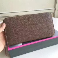 Hermes Etoupe Clemence Azap Zipped Wallet Hermes Etoupe Clemence Azap Zipped Wallet