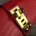 Hermes Medor Clutch Bag In Cherry Crocodile Leather Hermes Medor Clutch Bag In Cherry Crocodile Leather