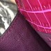 Hermes Medor Clutch Bag In Fuchsia Crocodile Leather Hermes Medor Clutch Bag In Fuchsia Crocodile Leather