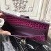 Hermes Medor Clutch Bag In Fuchsia Crocodile Leather Hermes Medor Clutch Bag In Fuchsia Crocodile Leather