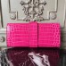 Hermes Medor Clutch Bag In Rose Red Crocodile Leather Hermes Medor Clutch Bag In Rose Red Crocodile Leather