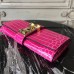 Hermes Medor Clutch Bag In Rose Red Crocodile Leather Hermes Medor Clutch Bag In Rose Red Crocodile Leather