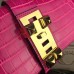 Hermes Medor Clutch Bag In Rose Red Crocodile Leather Hermes Medor Clutch Bag In Rose Red Crocodile Leather