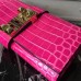 Hermes Medor Clutch Bag In Rose Red Crocodile Leather Hermes Medor Clutch Bag In Rose Red Crocodile Leather