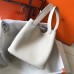 Hermes Picotin Lock 18 Bag In Beton Clemence Leather Hermes Picotin Lock 18 Bag In Beton Clemence Leather